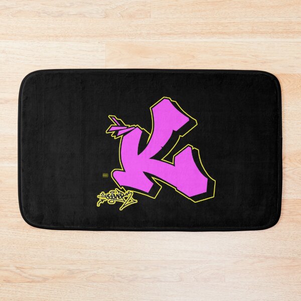 Item preview, PINK LETTER K BY ESONE URBAN GRAFFITI STREET STYLE  designed and sold by GraffitiBomberZ.