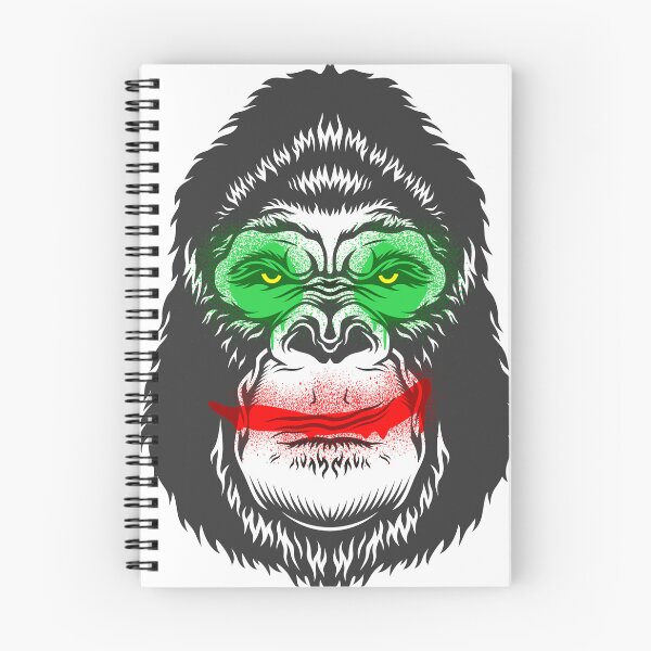 Item preview, bromista gorila designed and sold by Panda3 art.