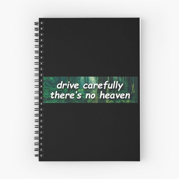Item preview, Drive Carefully, There's No Heaven Cool Motorcycle designed and sold by Sour Soul.