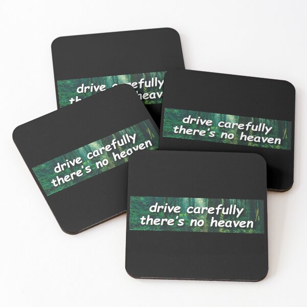 Item preview, Drive Carefully, There's No Heaven Cool Motorcycle designed and sold by Sour Soul.