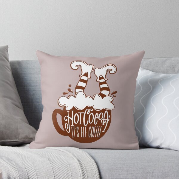 Item preview, Hot Chocolate is Elf Coffee designed and sold by GetYourCreateOn.