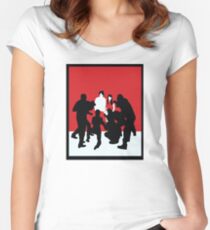 White Blood Cells Women's Fitted Scoop T-Shirt