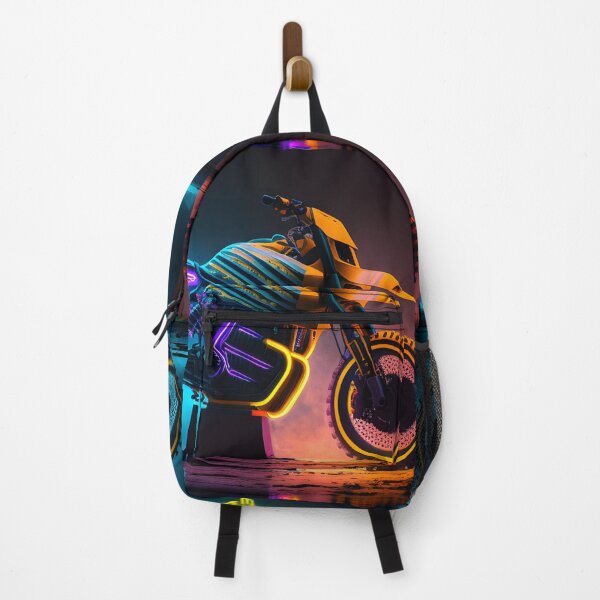 Item preview, Futuristic Cyberpunk Neon Dirt Bike designed and sold by beluxe.