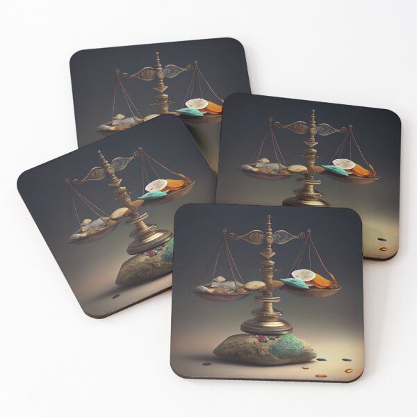 Item preview, Finding a Balance Scale Grumble Haggle Digital Painting designed and sold by CodeAndColors.