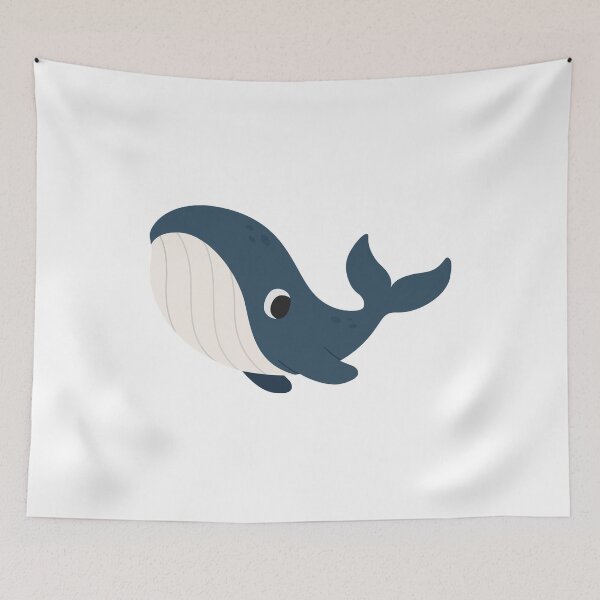 Item preview, Cute whale designed and sold by CottonHouse.