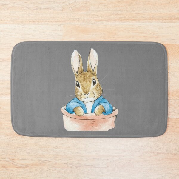 Item preview, Watercolor Easter Peter Rabbit with big easter egg designed and sold by moullknoz.