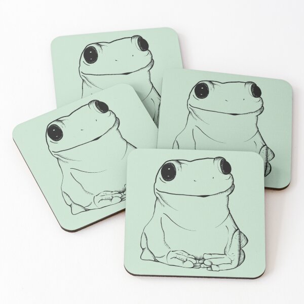 Item preview, Polite Little Frog I designed and sold by velvetearth.