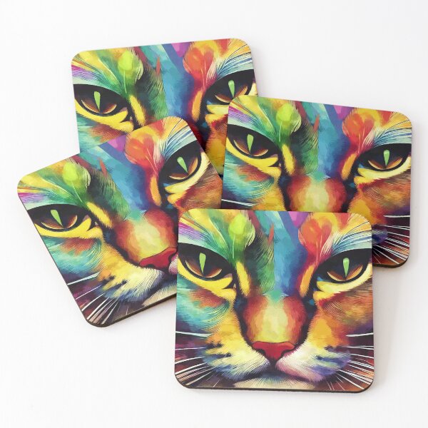 Item preview, Watercolour Cat  designed and sold by Whisker Blossoms.