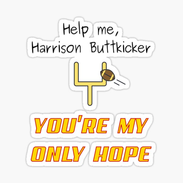 Harrison Butker  Sticker for Sale by Nicci Toub