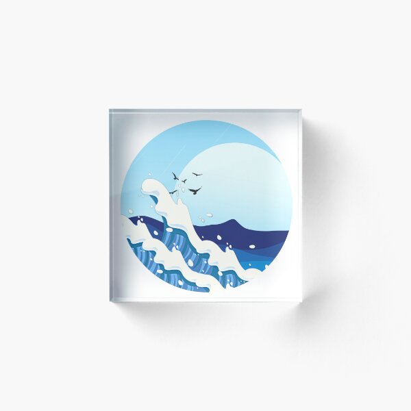 Item preview, Blue Sky and Sea  designed and sold by zinderjoe.