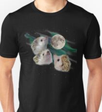 Three Hedgehog Moon Unisex T-Shirt