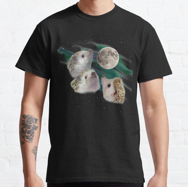 Three Hedgehog Moon Classic T-Shirt
