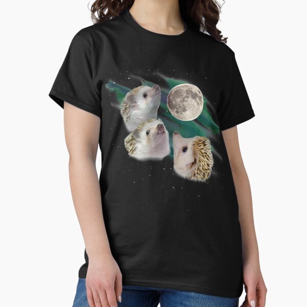 Item preview, Three Hedgehog Moon designed and sold by PPricklepants.