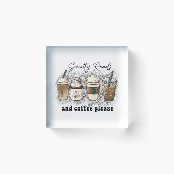 Item preview, Smutty Reads And Coffee Please designed and sold by stickersworld31.