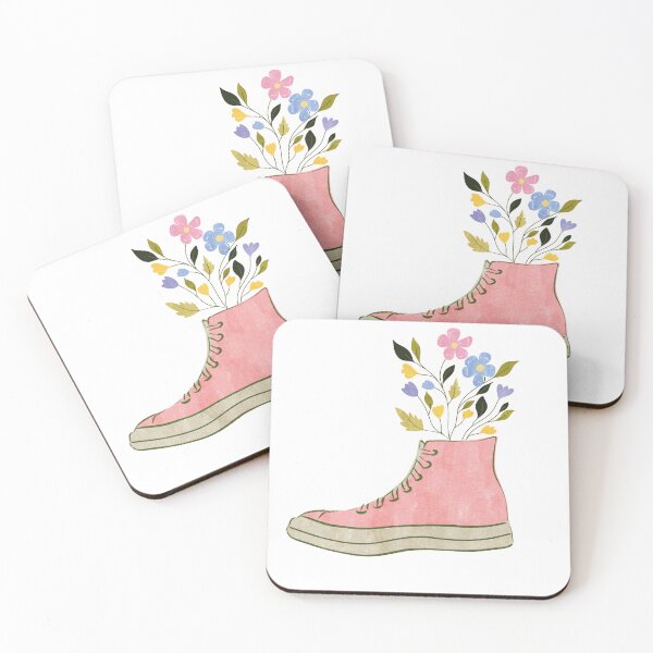 Artikelvorschau, Pink shoe flowers entworfen und verkauft von Black British Designer - Photographer.