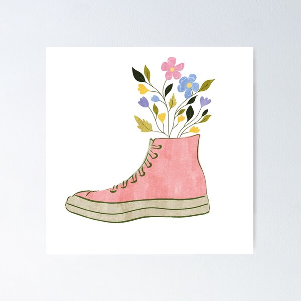 Item preview, Pink shoe flowers designed and sold by Black British  Designer - Photographer.