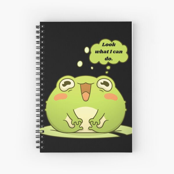 Item preview, Cute chubby cartoon frog toe touch  designed and sold by courtney petersen.