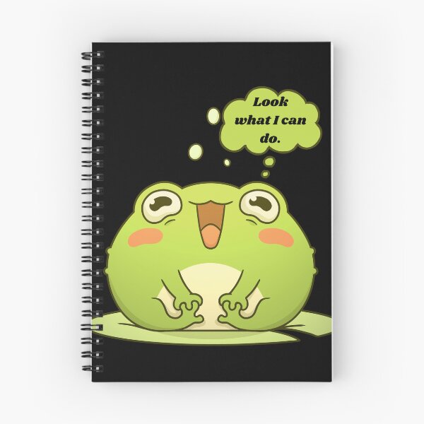 Item preview, Cute chubby cartoon frog toe touch  designed and sold by courtney petersen.