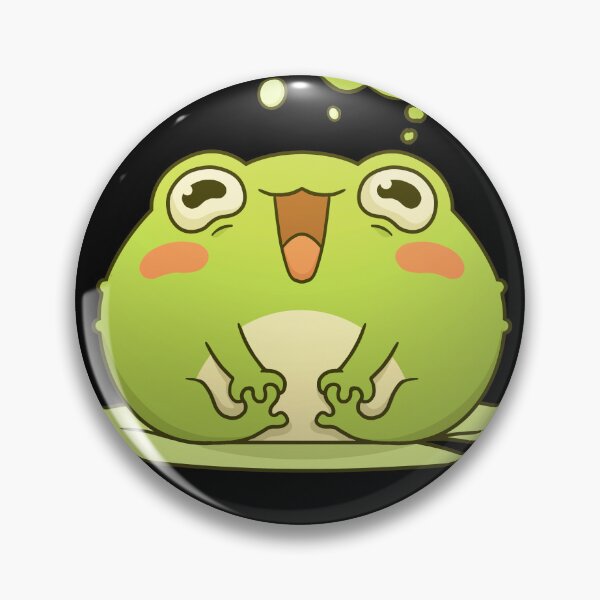 Item preview, Cute chubby cartoon frog toe touch  designed and sold by courtney petersen.