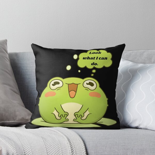 Item preview, Cute chubby cartoon frog toe touch  designed and sold by courtney petersen.