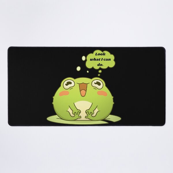 Item preview, Cute chubby cartoon frog toe touch  designed and sold by courtney petersen.