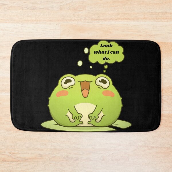 Item preview, Cute chubby cartoon frog toe touch  designed and sold by courtney petersen.