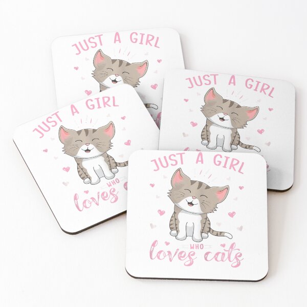 Item preview, Just A Girl Who Loves Cats designed and sold by LuxuryDoyle.