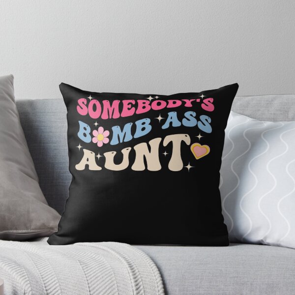 Item preview, Somebodys Bombass Aunt Retro Groovy Auntie designed and sold by sasigifts.