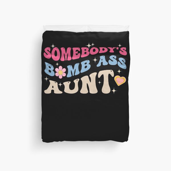 Item preview, Somebodys Bombass Aunt Retro Groovy Auntie designed and sold by sasigifts.