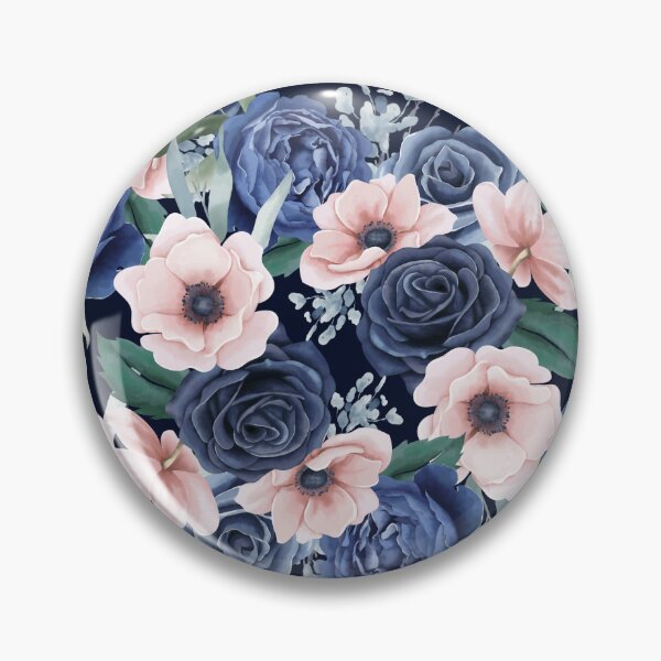 Item preview, blue flowers designed and sold by GorLorLar.