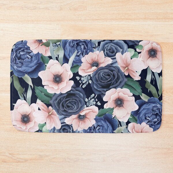 Item preview, blue flowers designed and sold by GorLorLar.