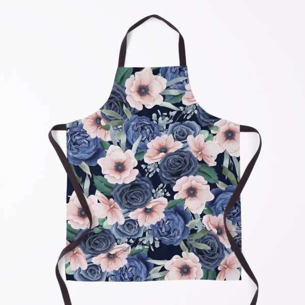 Item preview, blue flowers designed and sold by GorLorLar.