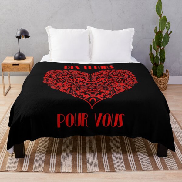 Item preview, Des Fleurs Pour Vous (Noir) designed and sold by IKDG.