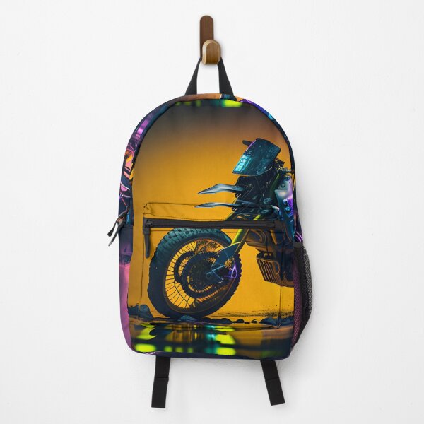 Item preview, Futuristic Cyberpunk Neon Dirt Bike designed and sold by beluxe.