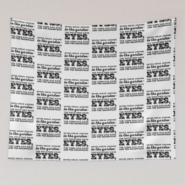 Item preview, Never Sneak around in the Garden! designed and sold by homesteadswag.