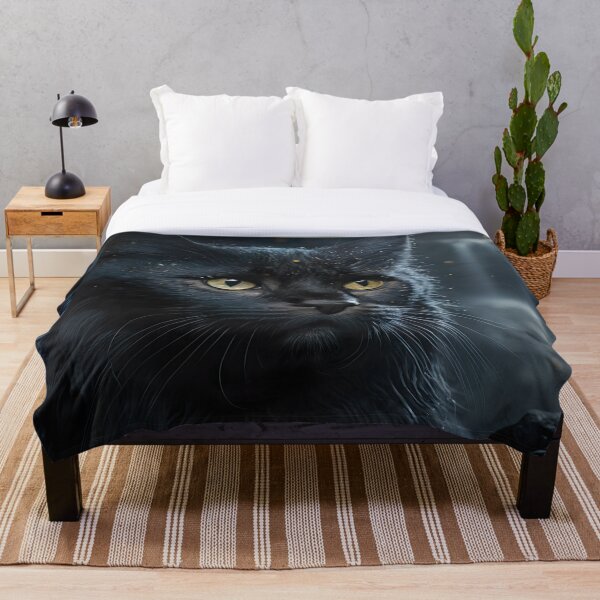 Item preview, Black cat designed and sold by NithaelDesign.