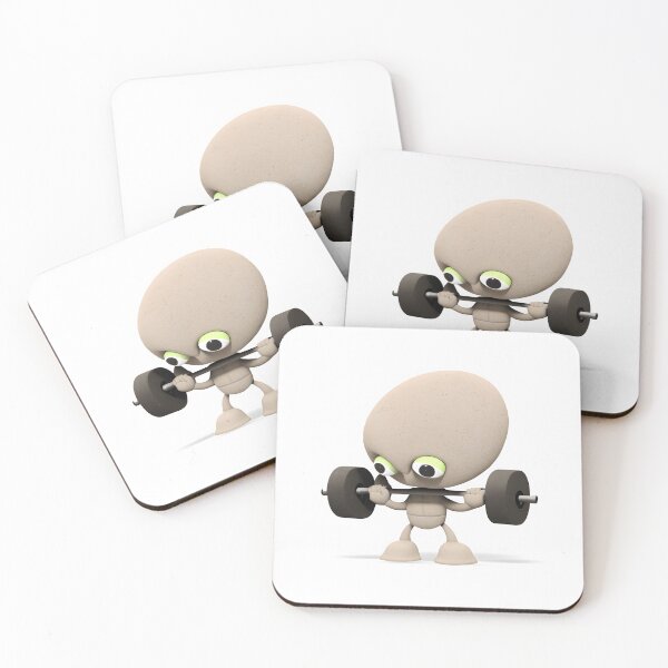 Item preview, Alien Weight Lifter - The Stone Collection designed and sold by FiveIntentions.