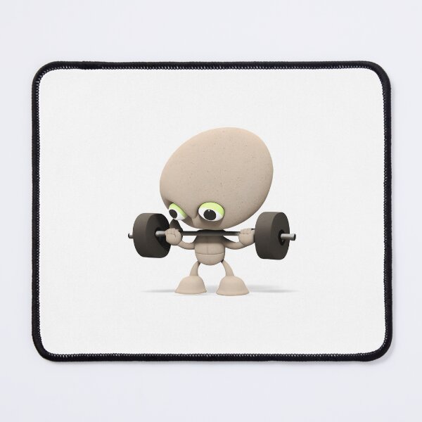 Item preview, Alien Weight Lifter - The Stone Collection designed and sold by FiveIntentions.