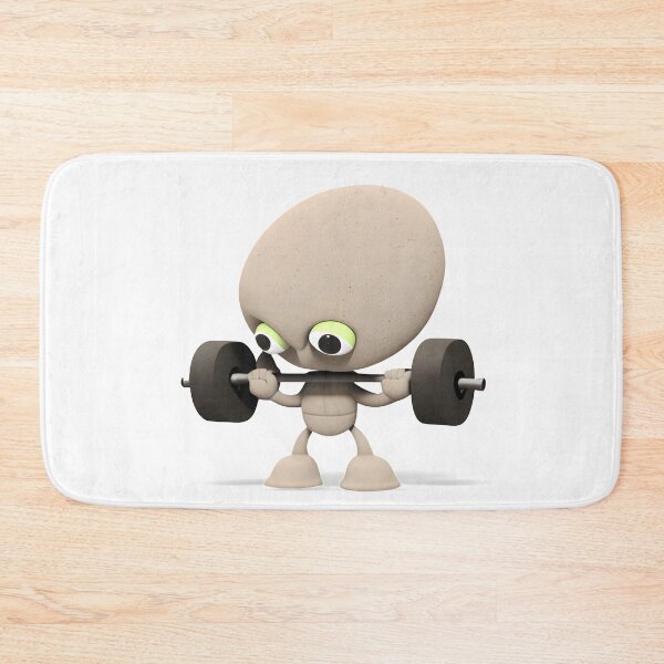 Item preview, Alien Weight Lifter - The Stone Collection designed and sold by FiveIntentions.