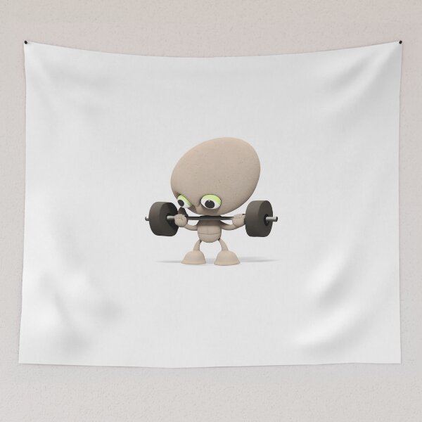 Item preview, Alien Weight Lifter - The Stone Collection designed and sold by FiveIntentions.