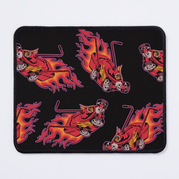 Item preview, Rock n Roll Lawnmower Black Pattern designed and sold by Rich Hague.