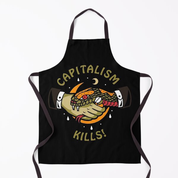 Item preview, Capitalism Kills illustration designed and sold by PoliticsPrint.