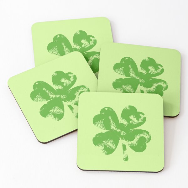 Item preview, St. Patricks Day Four Leaf Clover designed and sold by PaperRain.