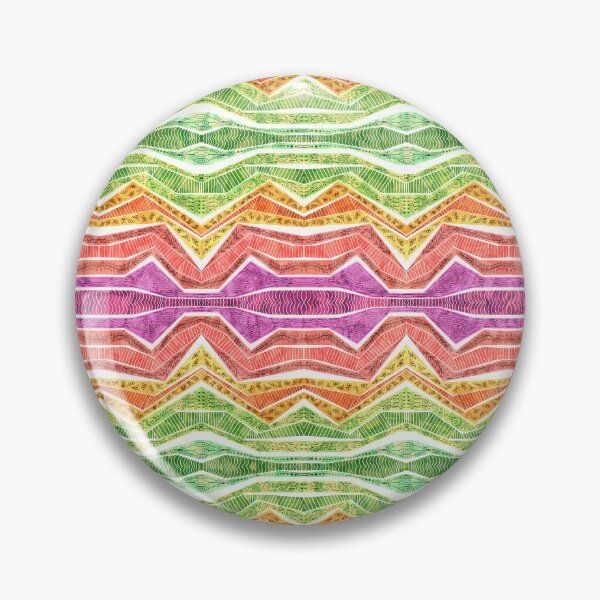 Item preview, Bohemian Layers Naranja Púrpura Verde designed and sold by Deborah Maxemow.