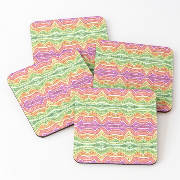 Item preview, Bohemian Layers Naranja Púrpura Verde designed and sold by Deborah Maxemow.