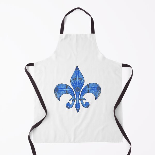 Item preview, Bright Blue Fleur de Lis designed and sold by MagickMama.