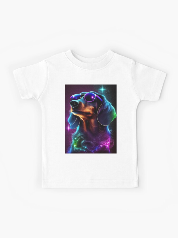 Dachshund Desk Mat - Synthwave Dachshund Desk Mat - Synthwave
