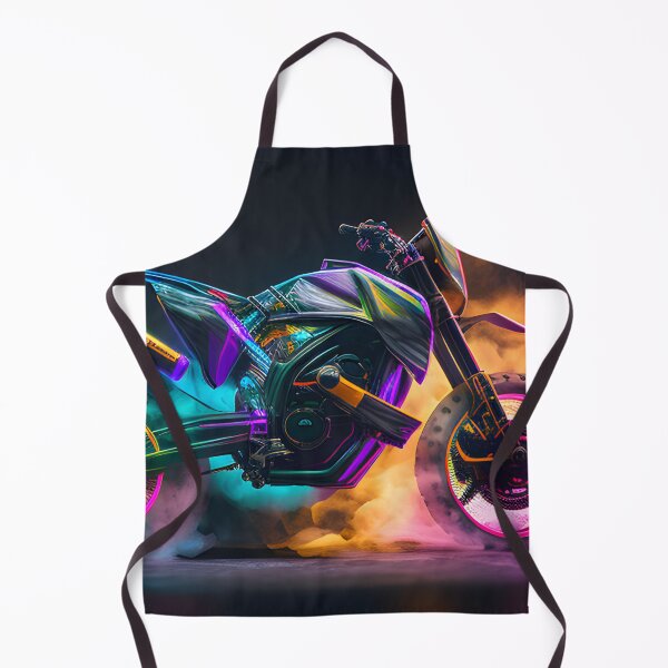 Item preview, Futuristic Cyberpunk Neon Dirt Bike designed and sold by beluxe.