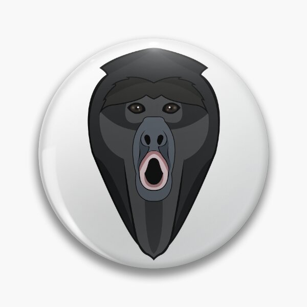 Item preview, Howler monkey face designed and sold by MaxFilms.
