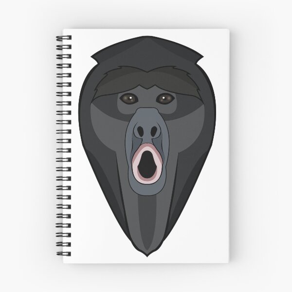 Item preview, Howler monkey face designed and sold by MaxFilms.